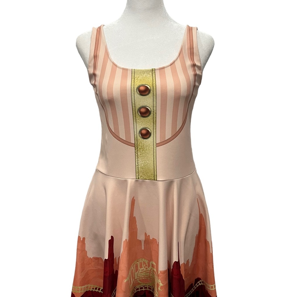 Disney Disneyland Big Thunder Mountain Sleeveless Skater Tank Dress Size Small